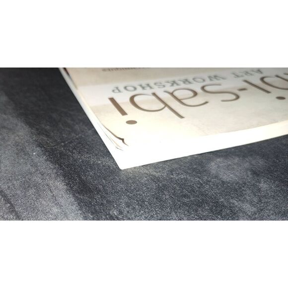 Wabi-Sabi Art Workshop: Mixed Media Techniques paperback - Picture 7 of 12